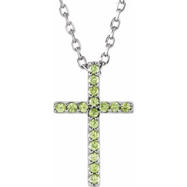 Petite Cross Necklace J. Meredith Jewelers Delafield, WI