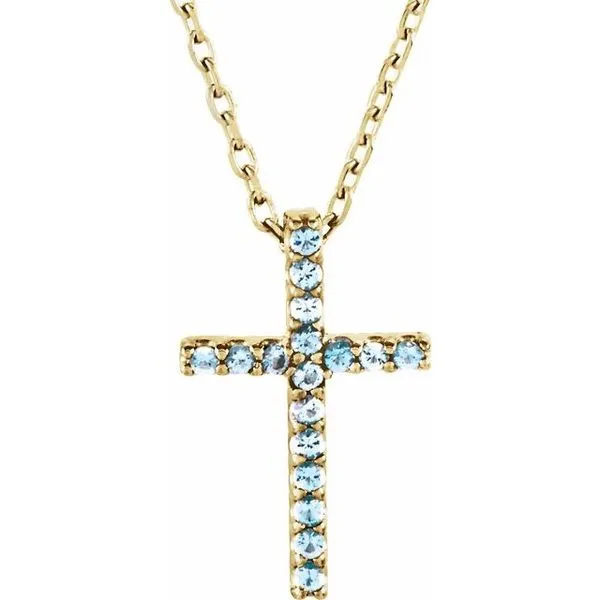 Petite Cross Necklace Hopman Jewelers Elkhart, IN
