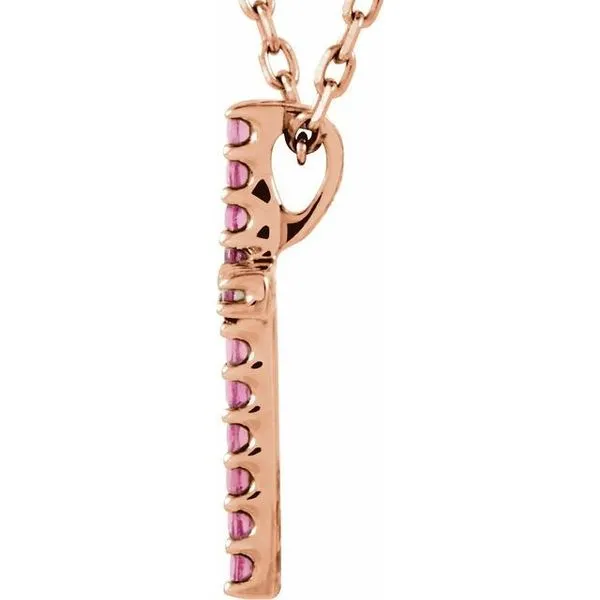 Petite Cross Necklace Image 2 James Wolf Jewelers Mason, OH