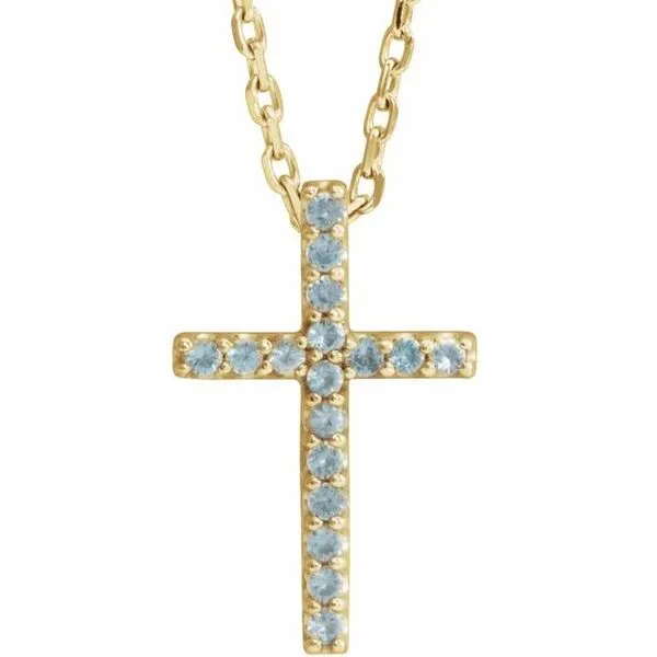 Petite Cross Necklace J. Meredith Jewelers Delafield, WI