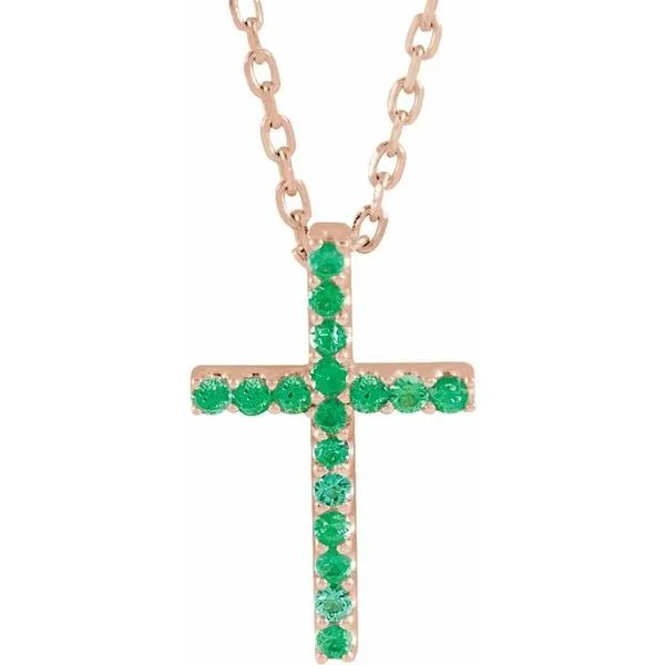 Petite Cross Necklace J. Meredith Jewelers Delafield, WI