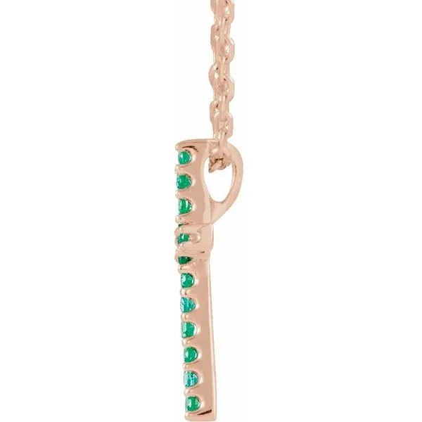 Petite Cross Necklace Image 2 CMS Fine Jewelers Wooster, OH