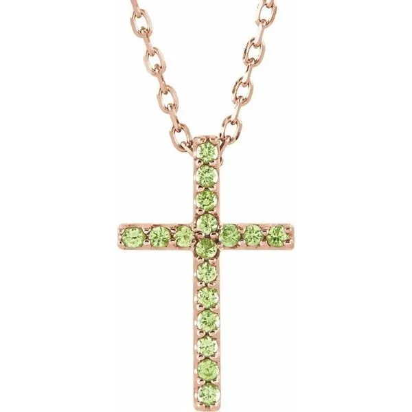 Petite Cross Necklace Hopman Jewelers Elkhart, IN