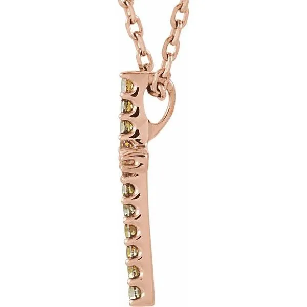 Petite Cross Necklace Image 2 Jewelry Design Studio Jensen Beach, FL