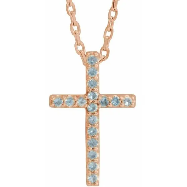 Petite Cross Necklace Hopman Jewelers Elkhart, IN
