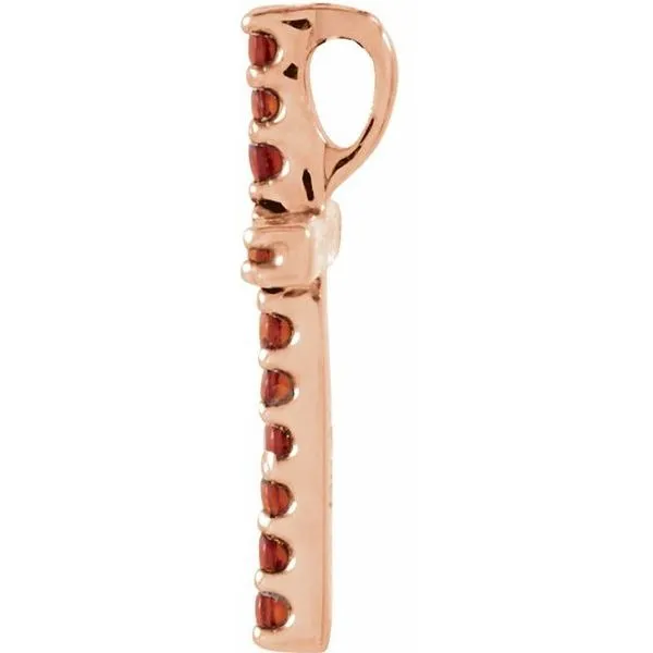 Petite Cross Pendant Image 2 Hopman Jewelers Elkhart, IN