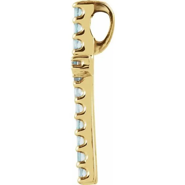 Petite Cross Pendant Image 2 Cherry Street Jewelers Tulsa, OK