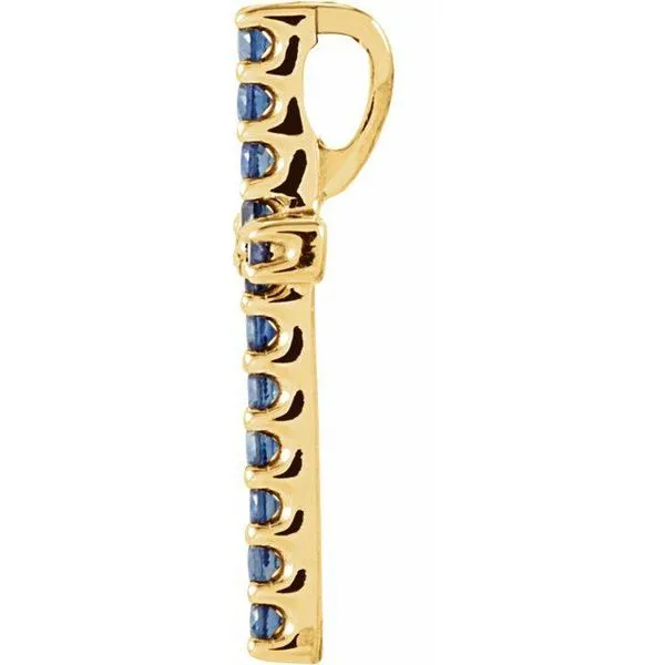 Petite Cross Pendant Image 2 Cherry Street Jewelers Tulsa, OK