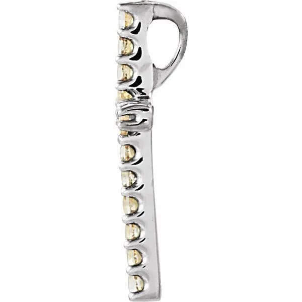 Petite Cross Pendant Image 2 D'Errico Jewelry Scarsdale, NY