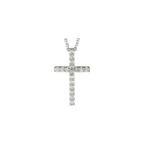 Petite Cross Necklace Hopman Jewelers Elkhart, IN