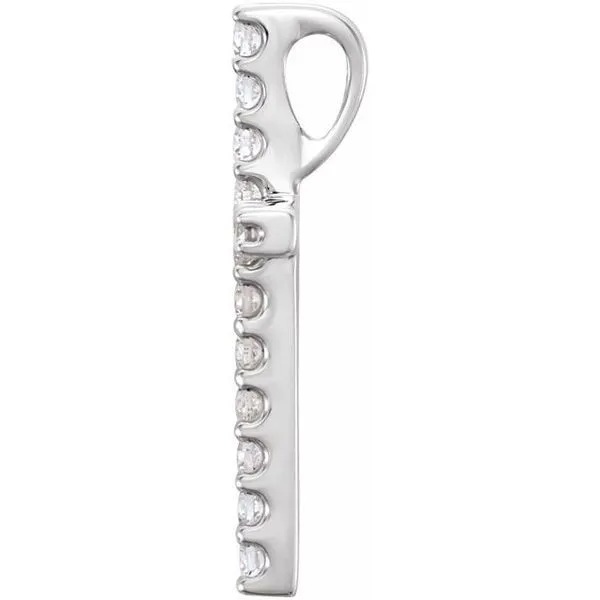 Petite Cross Pendant Image 2 Rasmussen Jewelers Spanish Fork, UT