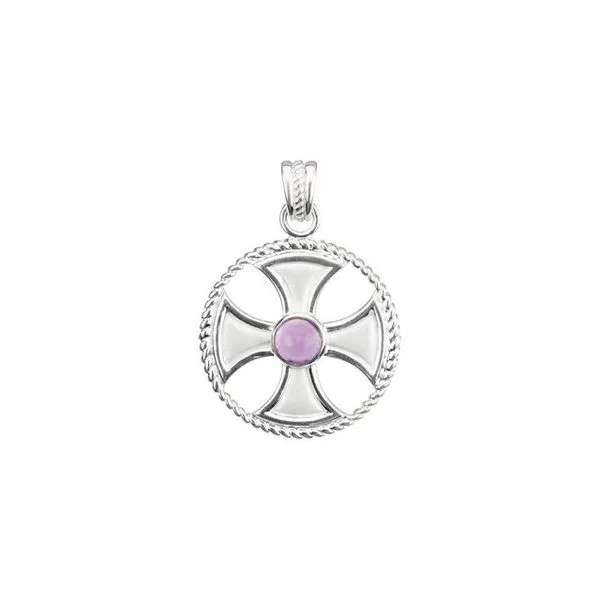 Rope Maltese Cross Pendant Diny's Jewelers Middleton, WI