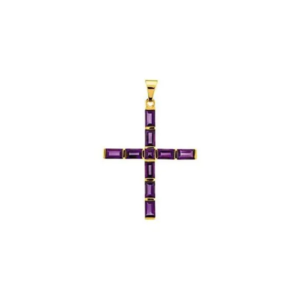 Accented Cross Pendant Cherry Street Jewelers Tulsa, OK