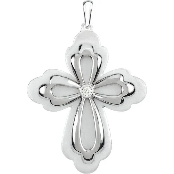 Accented Cross Pendant Arnold's Jewelry and Gifts Logansport, IN