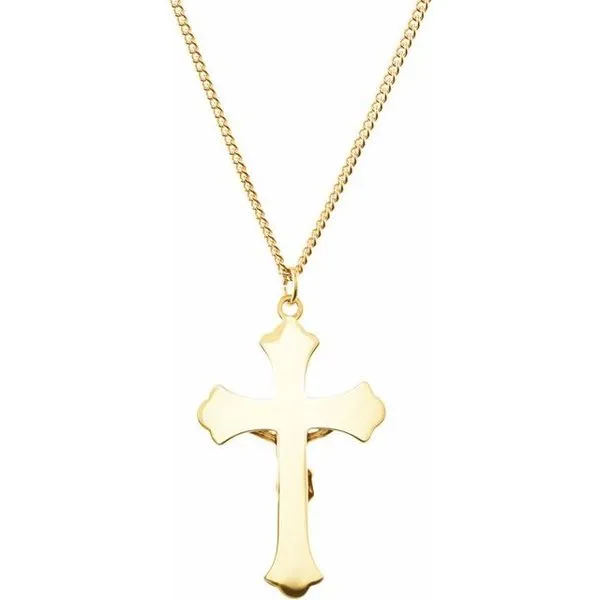 Crucifix Necklace Image 3 Arnold's Jewelry and Gifts Logansport, IN