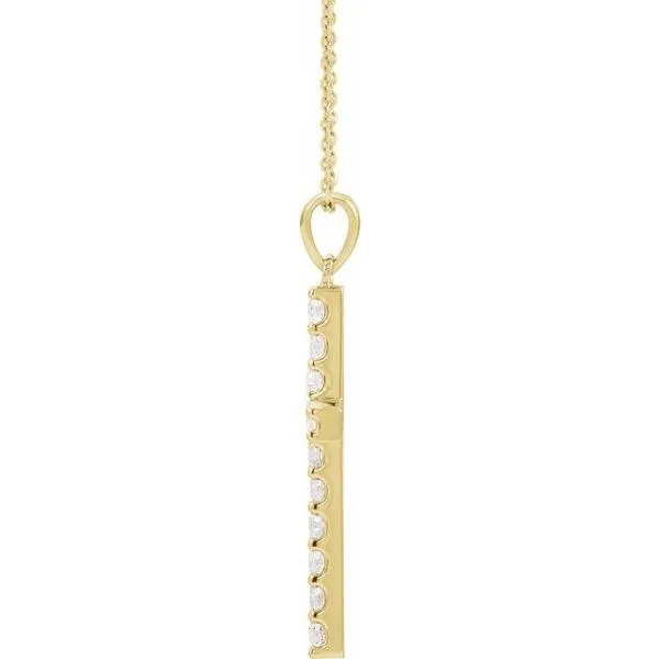 Cross Necklace Image 2 James Wolf Jewelers Mason, OH