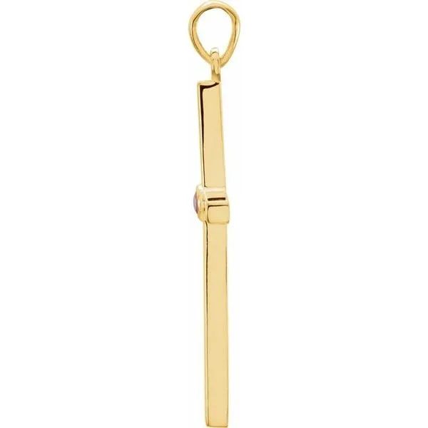 Cross Pendant Image 2 Rick's Jewelers California, MD