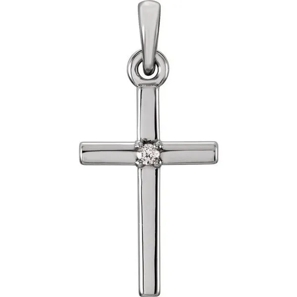 Birthstone Cross Pendant M. J. Thomas Jewelers, Ltd. Stratford, CT