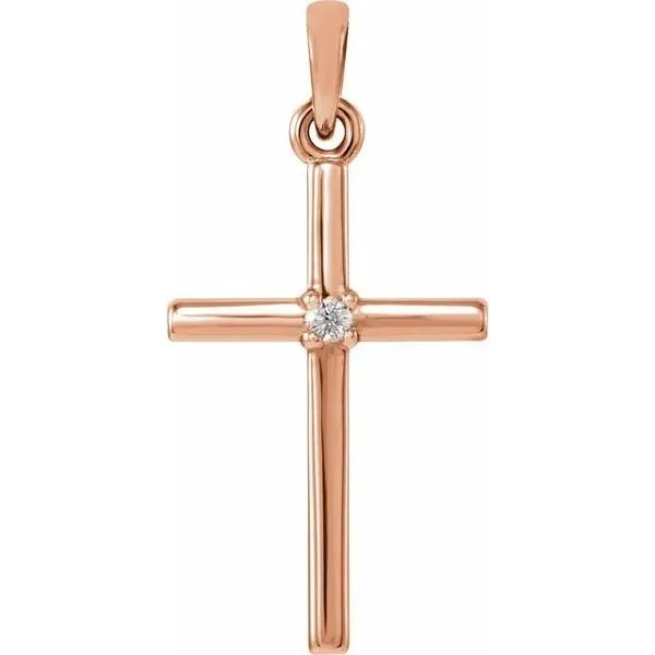 Birthstone Cross Pendant Hopman Jewelers Elkhart, IN