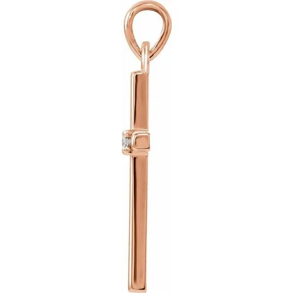 Birthstone Cross Pendant Image 2 Rasmussen Jewelers Spanish Fork, UT