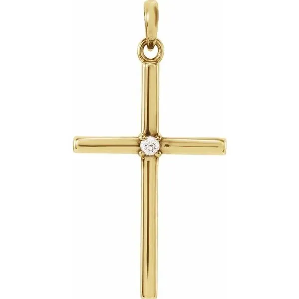 Birthstone Cross Pendant Hopman Jewelers Elkhart, IN