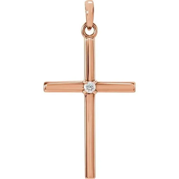 Birthstone Cross Pendant Hopman Jewelers Elkhart, IN