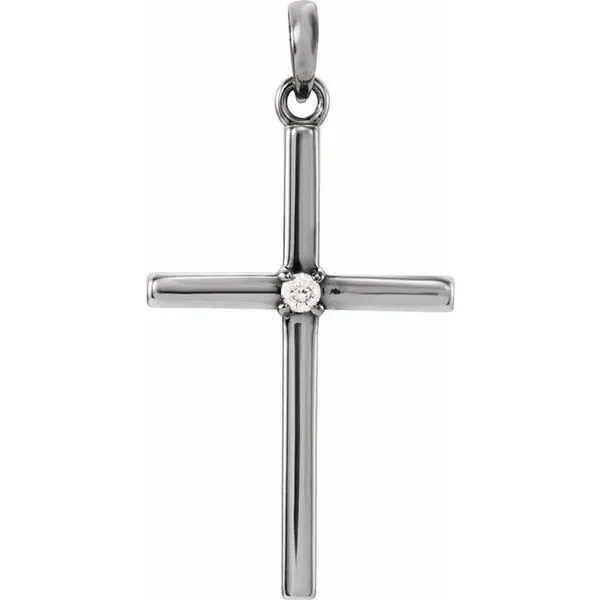 Birthstone Cross Pendant Rick's Jewelers California, MD