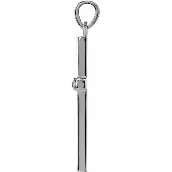Birthstone Cross Pendant Image 2 Hopman Jewelers Elkhart, IN