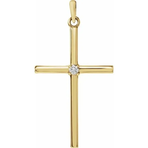 Birthstone Cross Pendant Hopman Jewelers Elkhart, IN