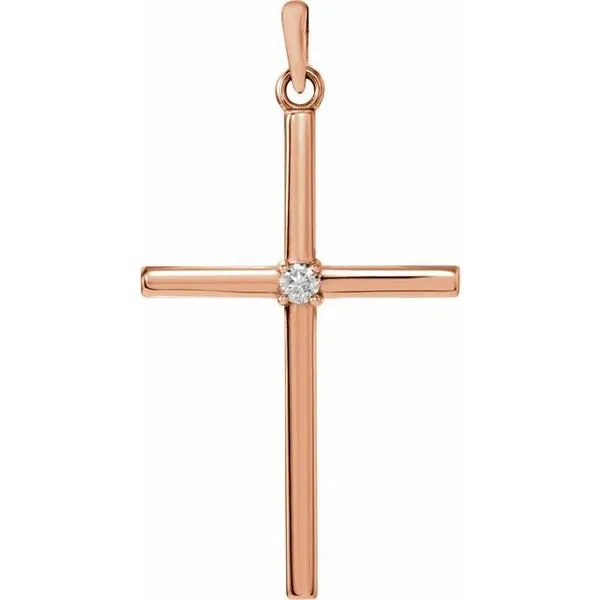Birthstone Cross Pendant Hopman Jewelers Elkhart, IN