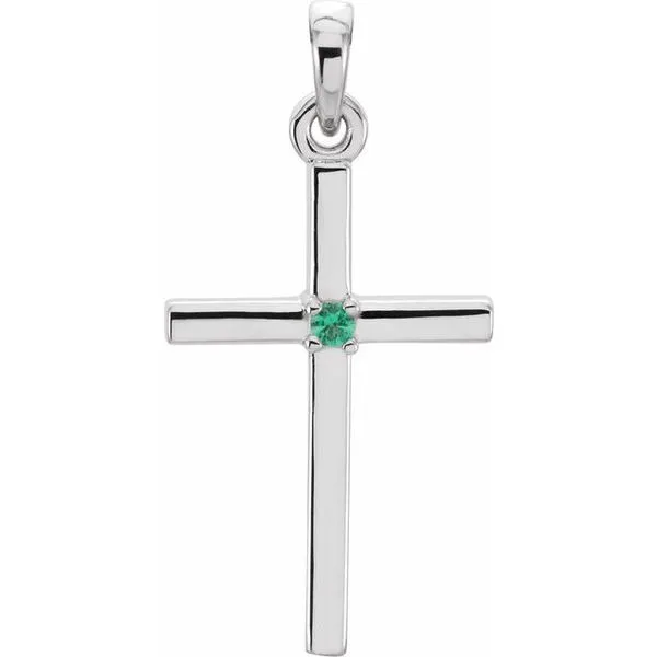 Birthstone Cross Pendant Moseley Diamond Showcase Inc Lexington, SC