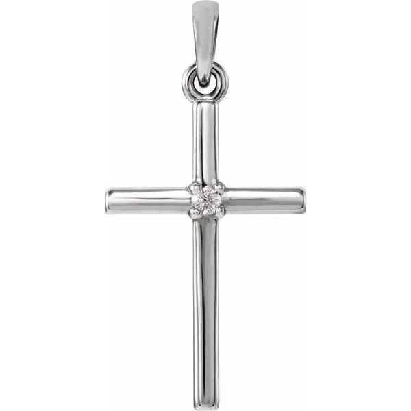 Birthstone Cross Pendant Hopman Jewelers Elkhart, IN