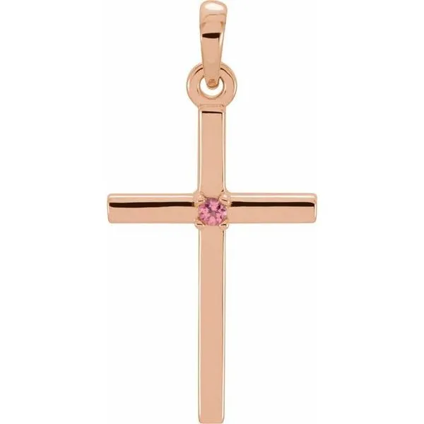 Birthstone Cross Pendant James & Williams Jewelers Berwyn, IL
