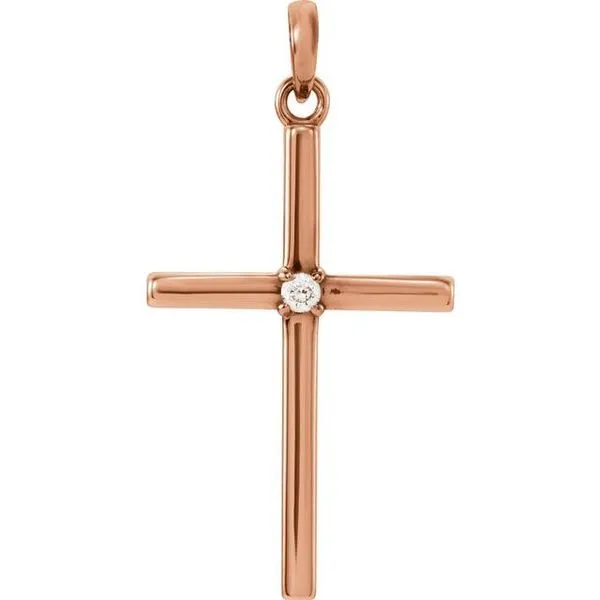 Birthstone Cross Pendant Hopman Jewelers Elkhart, IN