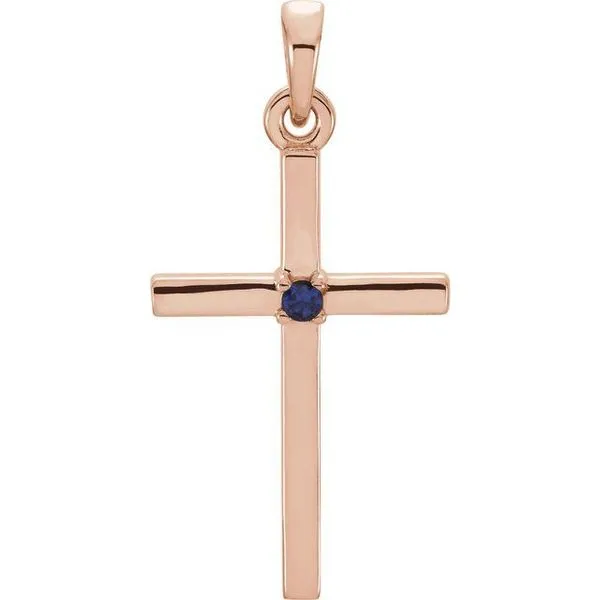 Birthstone Cross Pendant Moseley Diamond Showcase Inc Lexington, SC