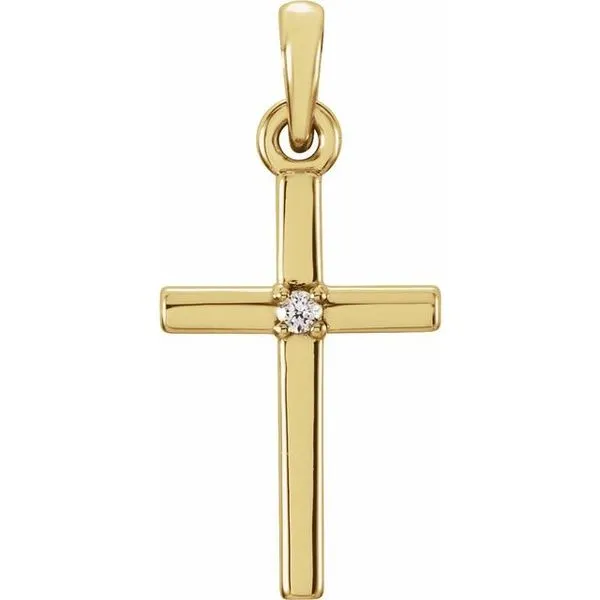 Birthstone Cross Pendant J. Meredith Jewelers Delafield, WI