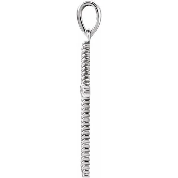 Rope Cross Pendant Image 2 D'Errico Jewelry Scarsdale, NY