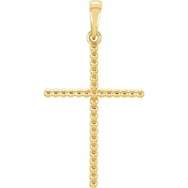 Beaded Cross Pendant Arlene's Fine Jewelry Vidalia, GA