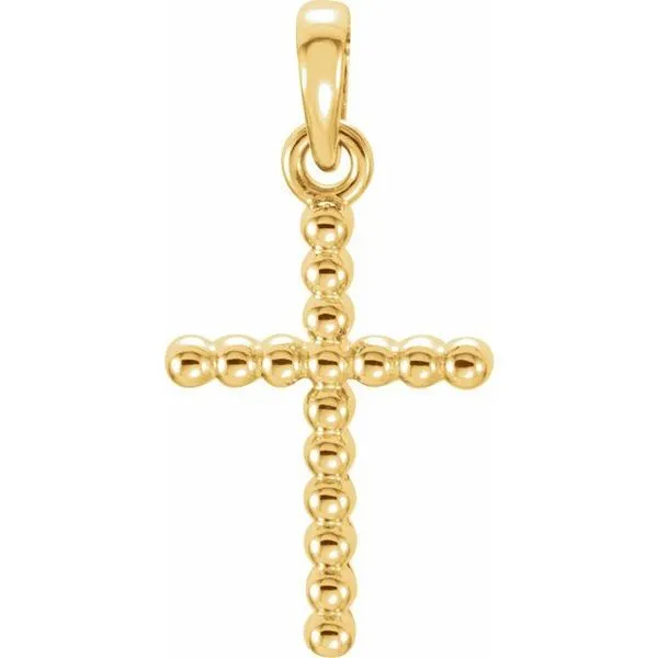 Beaded Cross Pendant G.G. Gems, Inc. Scottsdale, AZ