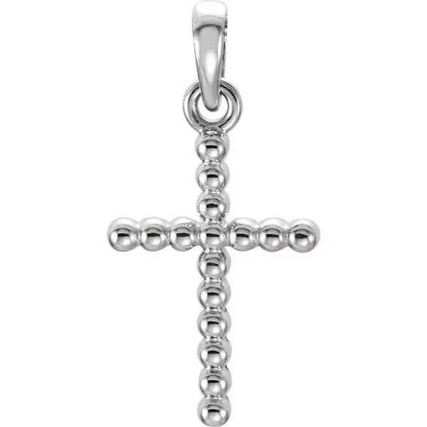 Beaded Cross Pendant Diny's Jewelers Middleton, WI