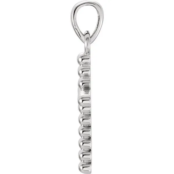 Beaded Cross Pendant Image 2 Diny's Jewelers Middleton, WI