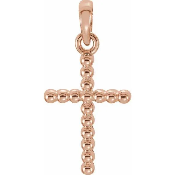 Beaded Cross Pendant J. Meredith Jewelers Delafield, WI