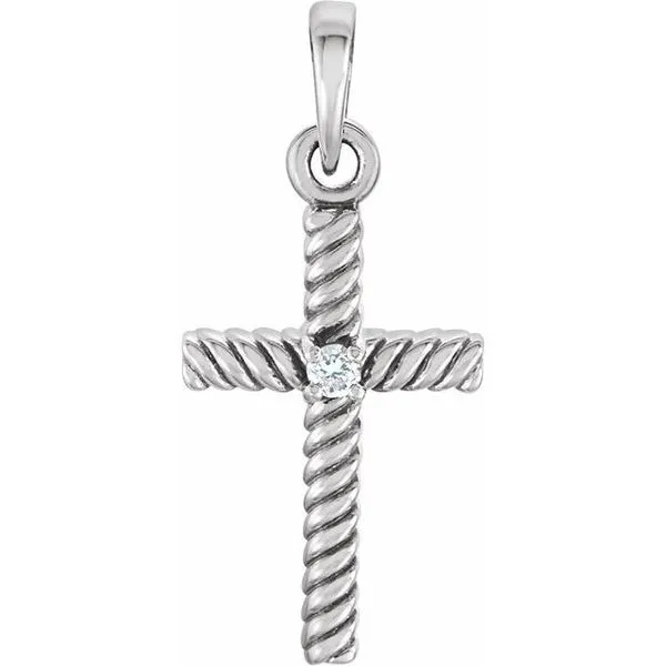Rope Cross Pendant Hopman Jewelers Elkhart, IN