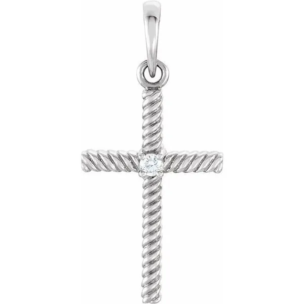 Rope Cross Pendant Hopman Jewelers Elkhart, IN