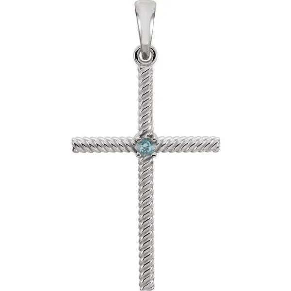 Rope Cross Pendant Arlene's Fine Jewelry Vidalia, GA