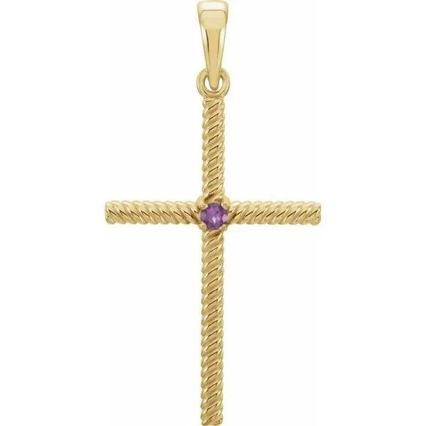 Rope Cross Pendant Cherry Street Jewelers Tulsa, OK