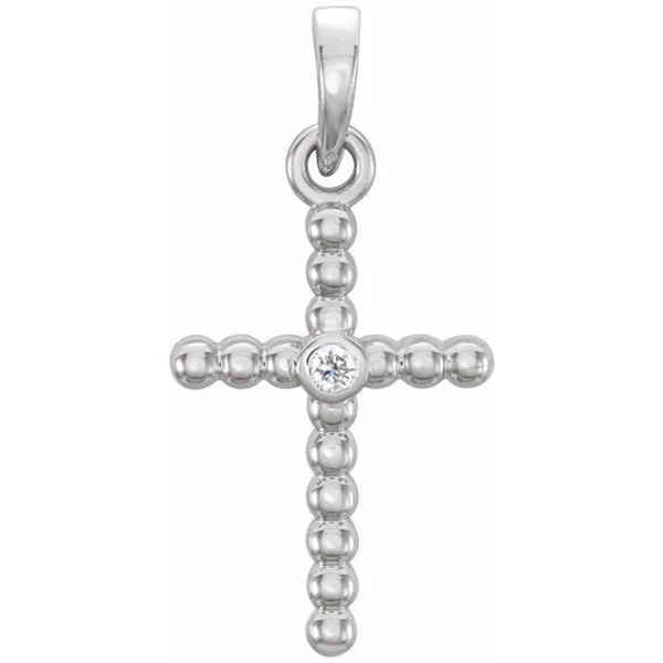 Beaded Cross Pendant Hopman Jewelers Elkhart, IN