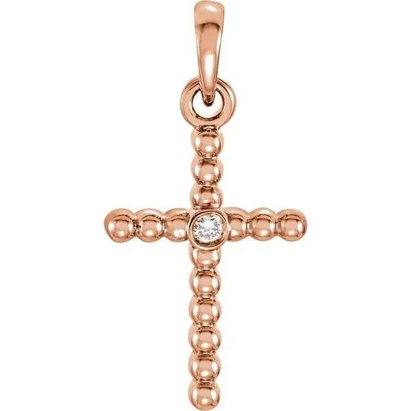 Beaded Cross Pendant J. Meredith Jewelers Delafield, WI