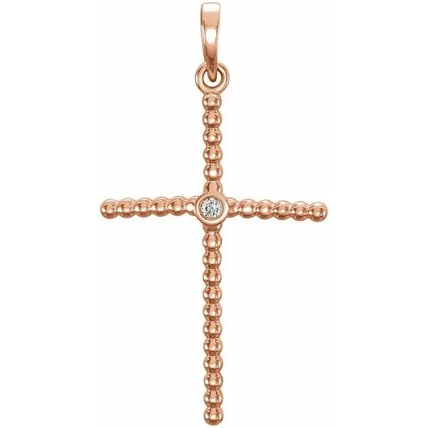 Beaded Cross Pendant James & Williams Jewelers Berwyn, IL