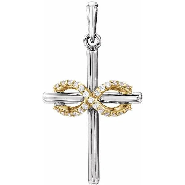 Infinity-Inspired Cross Pendant Hopman Jewelers Elkhart, IN